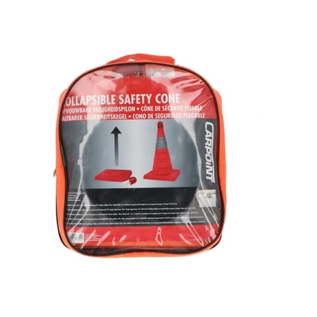 Cone de sécurité rétractable avec clignotant