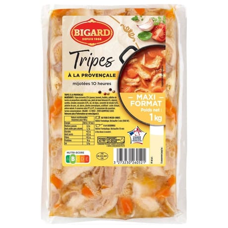 Tripes provencale 1kg Bigard