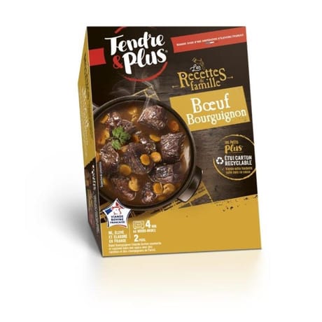 Boeuf bourguignon 450g Tendre et plus