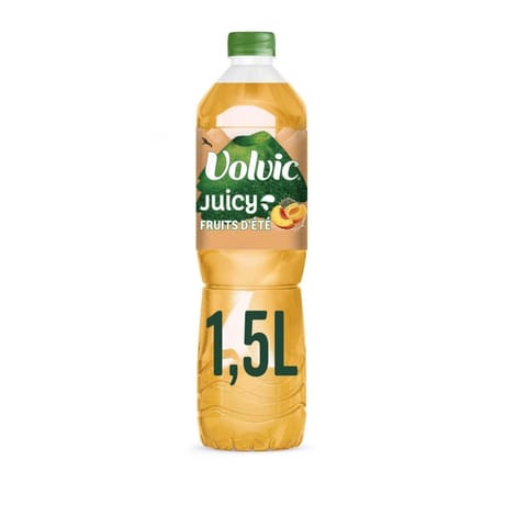 Volvic juicy fruits d'été 1.5l