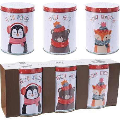 Boîtes de conservation x3