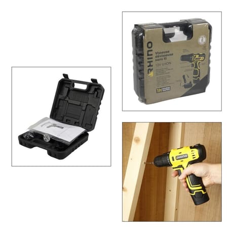 Visseuse dévisseuse sans fil 12v