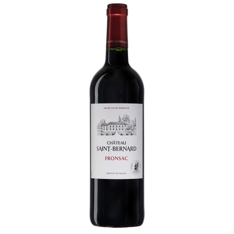 Fronsac Rouge Château Saint Bernard 13,5% Vol. 75 cl
