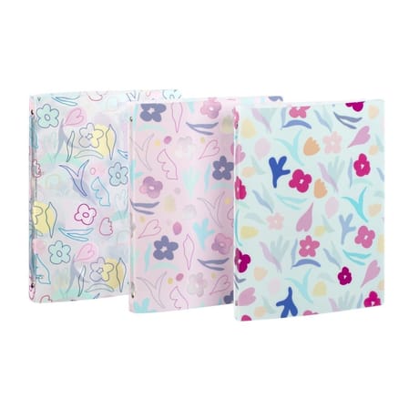 Classeur souple a4 dos 2.5cm poly-blossom