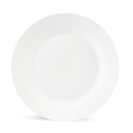 Assiette plate 24cm porcelaine blanche