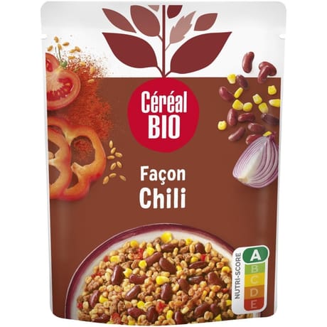 Céréal bio doy haricots blé soja chili 220g