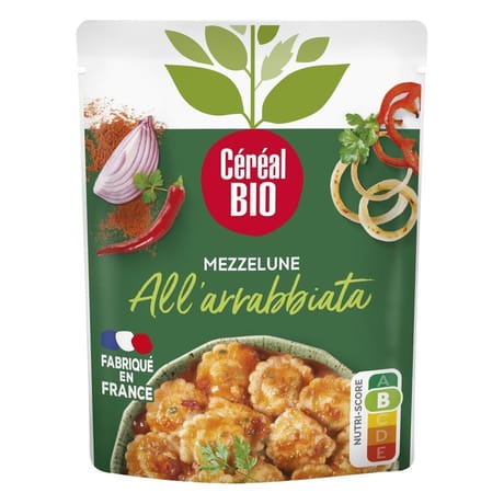 Céréal bio doy mezzelune all'arrabbiata bio 280g