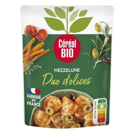 Cereal bio doy mezzelune duo d'olives bio 280g