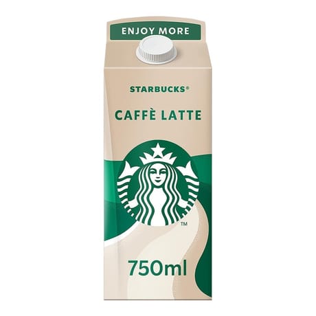 Starbucks caffé latté mutiserve 750ml