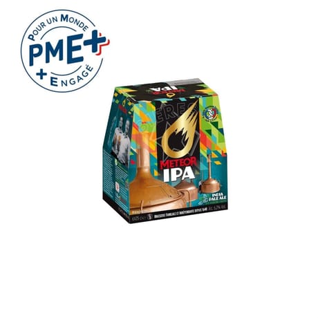 Bière Météor IPA  6.2% Vol.6x25cl