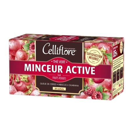 Celliflore thé vert minceur active 25 sachets 38g