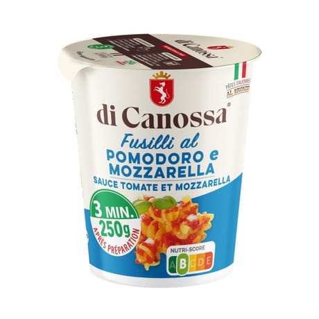 Di canossa cup tomate mozzarella 70g