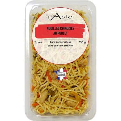 Nouilles chinoise au poulet, 350g