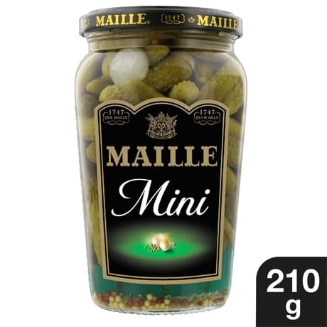 Maille cornichons mini classique 210g