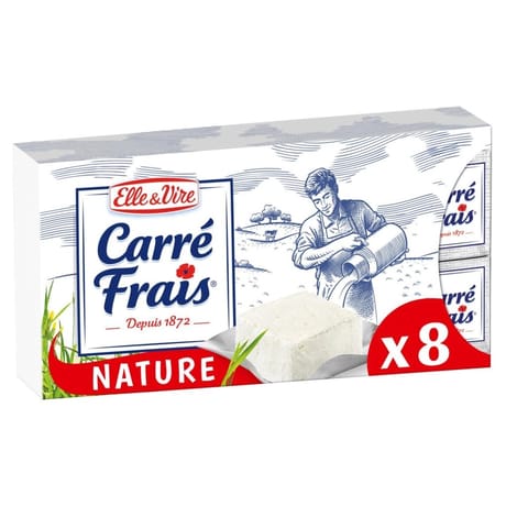 Carré Frais nature 15% mg 8 portions 200g