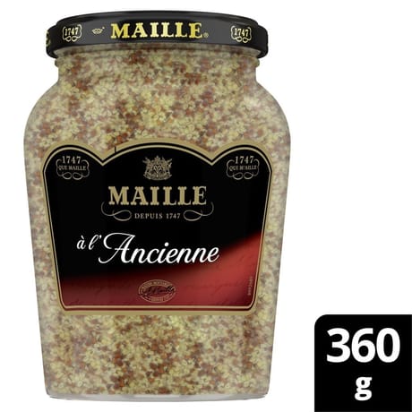 Maille moutarde ancienne 360g