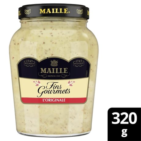 Maille moutarde fin gourmet 320g