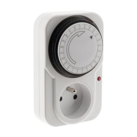Zenitech programmateur journalier mecanique avec inter et voyant
