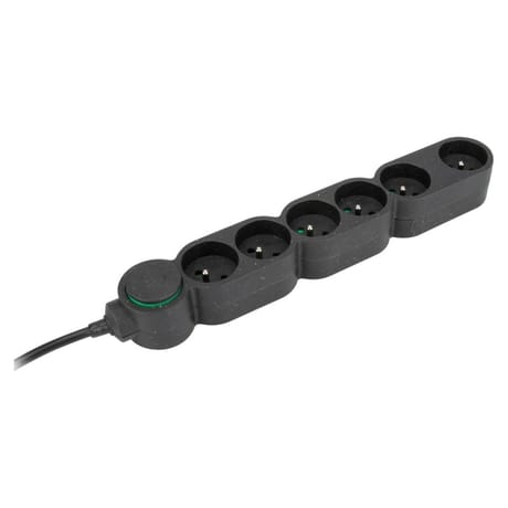 Zenitech bloc 6p + inter noir mouchete 80% de matiere recycle