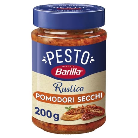 Barilla sauce pesto rustico tomates sechées 200g