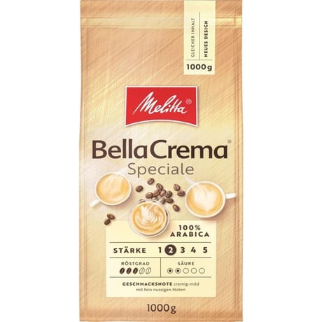 Melitta Bella Crema speziale 1kg grains