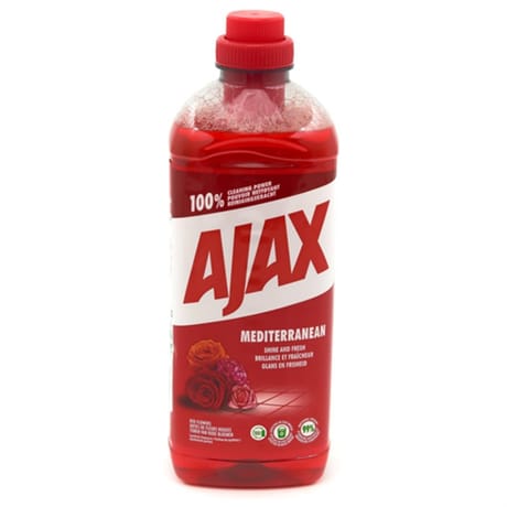 Ajax nettoyant tout usage fleurs rouges 1L