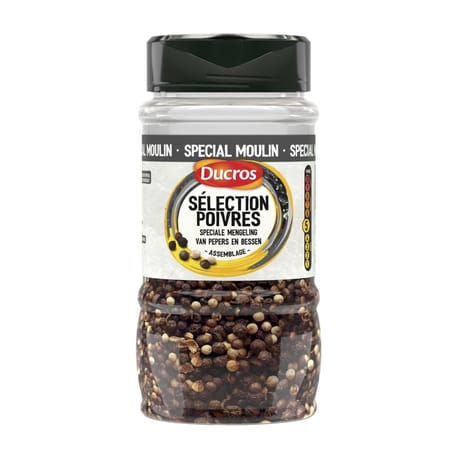 Ducros sélection poivres spécial moulin 200g
