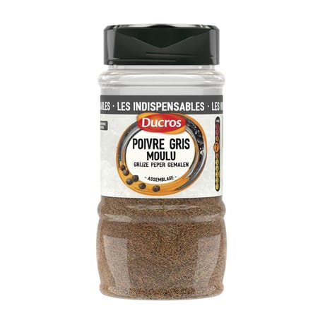 Ducros poivre gris moulu 200g