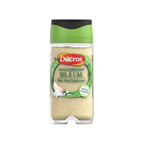 Ducros sel à l'ail 80g