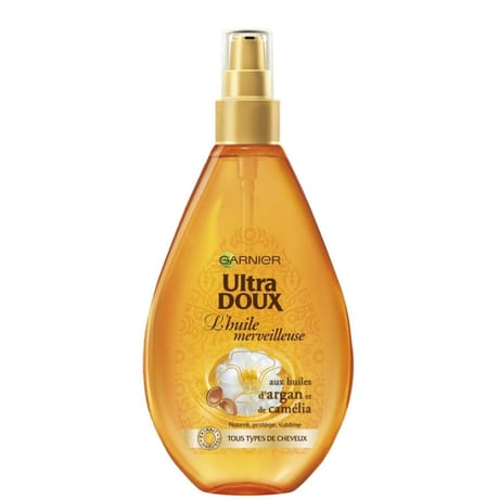 Ultra doux l'huile merveilleuse argan camélia 150ml