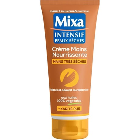 Mixa crème mains karité tube 100 ml