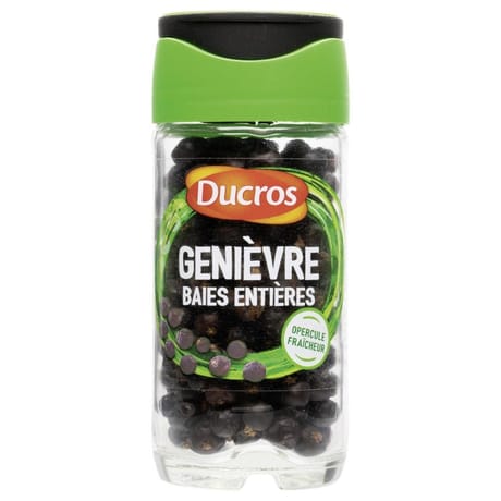 Ducros genièvre baies flacon verre 28g