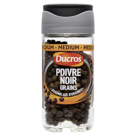 Ducros poivre noir grains 38g