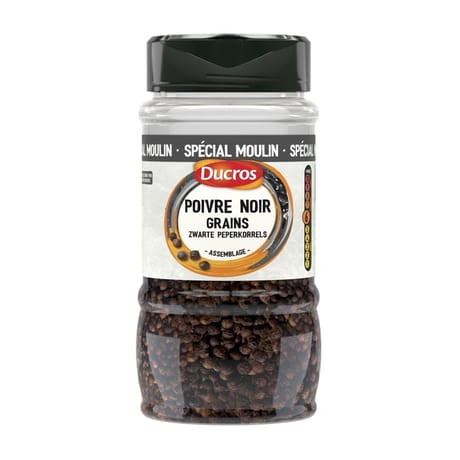 Ducros poivre noir grains 200g