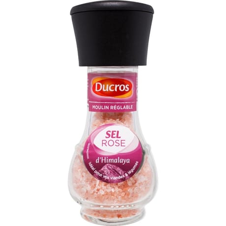 Ducros moulin sel rose d'himalaya 90g