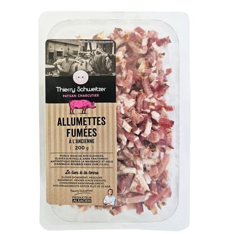 Allumettes fumées sel sec 200g