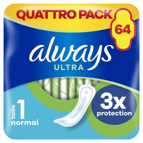 Always ultra jour serviettes normal taille 1 x64