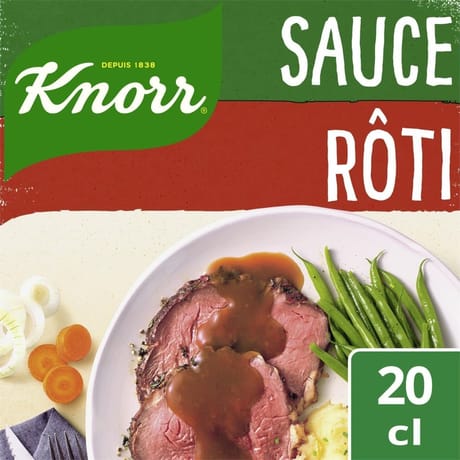 Knorr sauce déshydratée liée pour rôti 20g