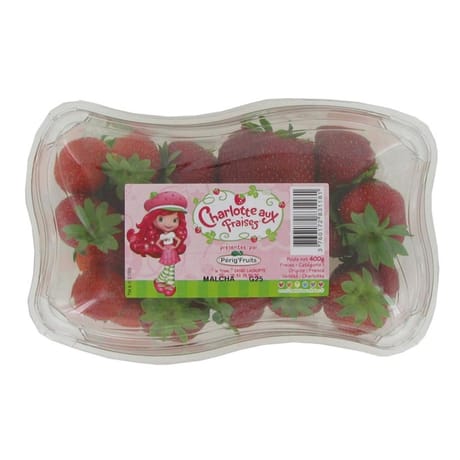 Fraise Charlotte barquette de 400g