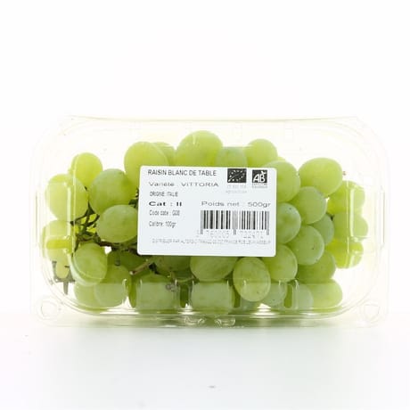Raisin italia bio barquette