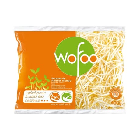 Pousses de haricot mungo 400g