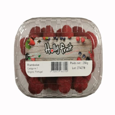 Framboise barquette 250g