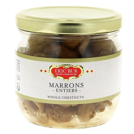 Eric Bur marrons à l'étouffée 210g