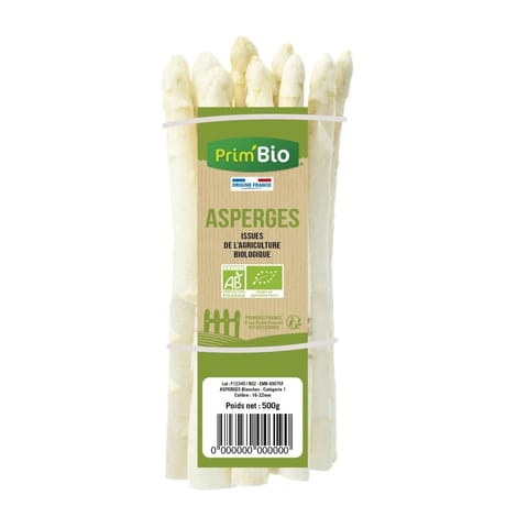 Asperge violette bio botte 500g