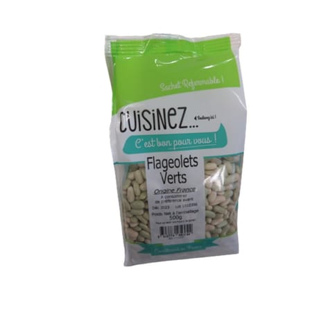 Flageolet vert sachet 500 g