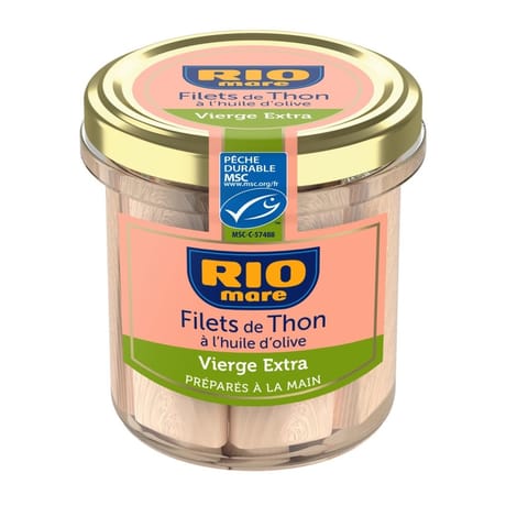 Rio mare filets de thon à l'huile d'olive vierge extra - 130g