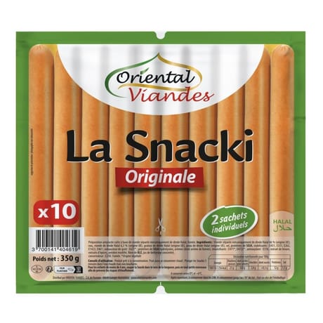 Oriental viandes la snacki originale x10 - 350g