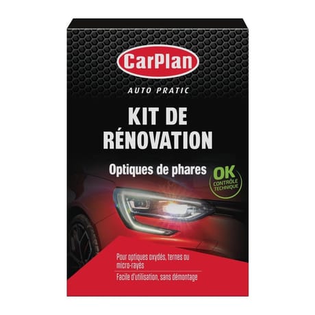 Auto pratic kit renovation optiq de phares 323g