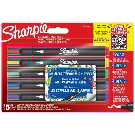 Sharpie bullet créative market asst bls5 pea