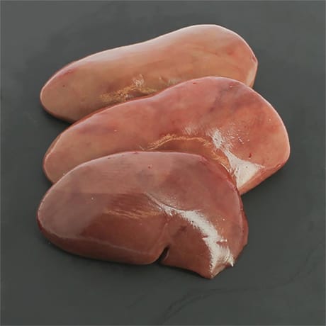 Rognons de porc x3